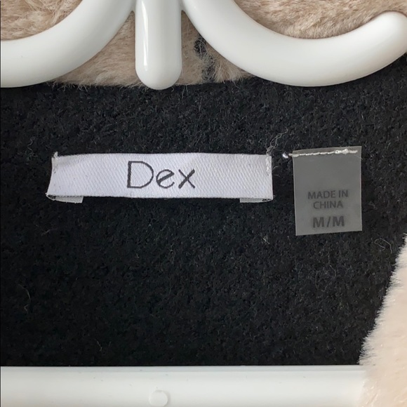 ✨DEX FAUX FUR/WOOL JACKET - Picture 3 of 4